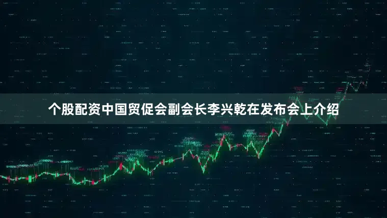 个股配资　　中国贸促会副会长李兴乾在发布会上介绍